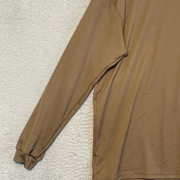 Vintage Under Armour Tactical Mens UNSIZED HeatGear Long Sleeve T-Shirt Brown - Picture 15 of 16